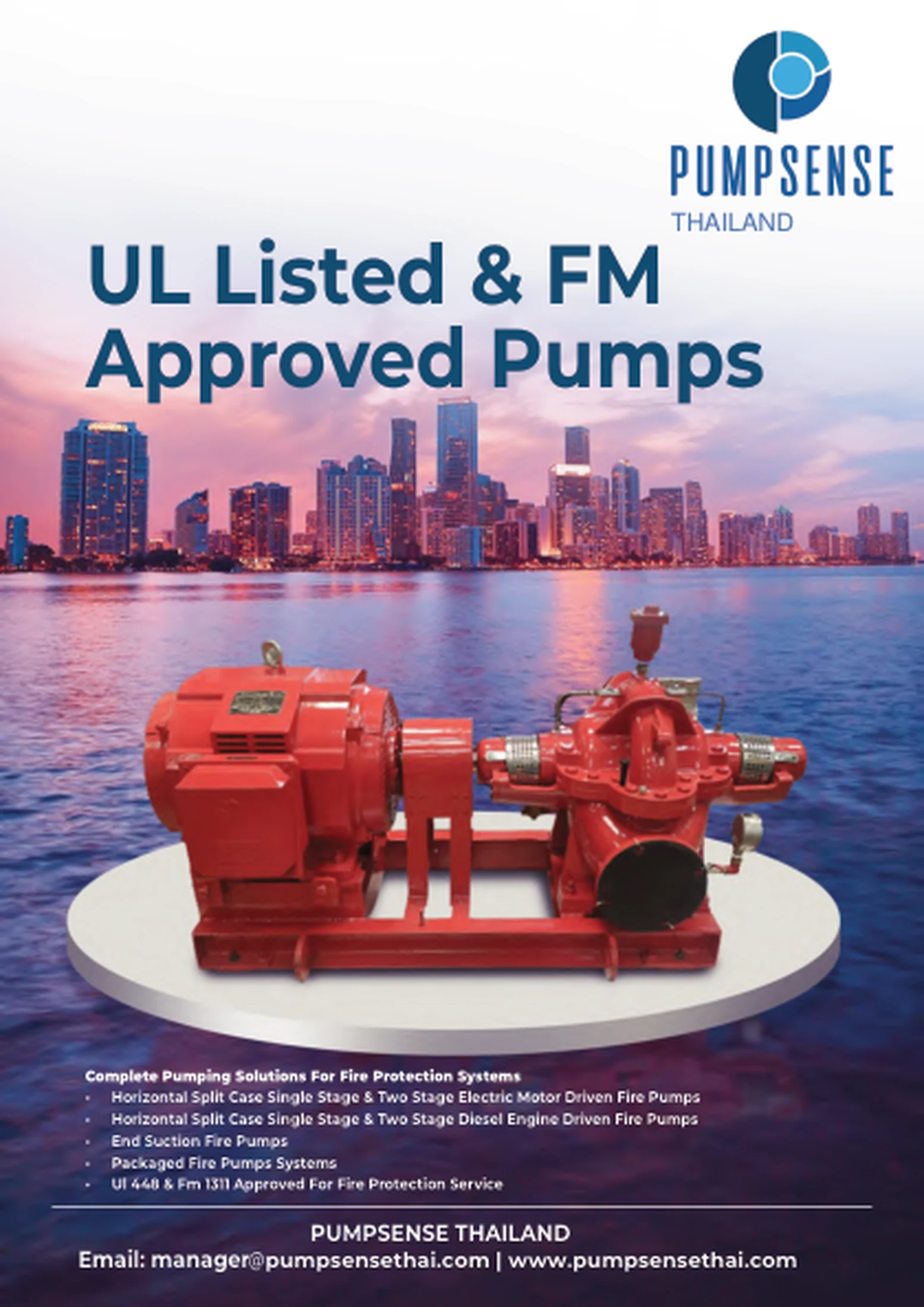 ปกเอกสาร Fire Pump Delivery Programme (ภาษาอังกฤษ)